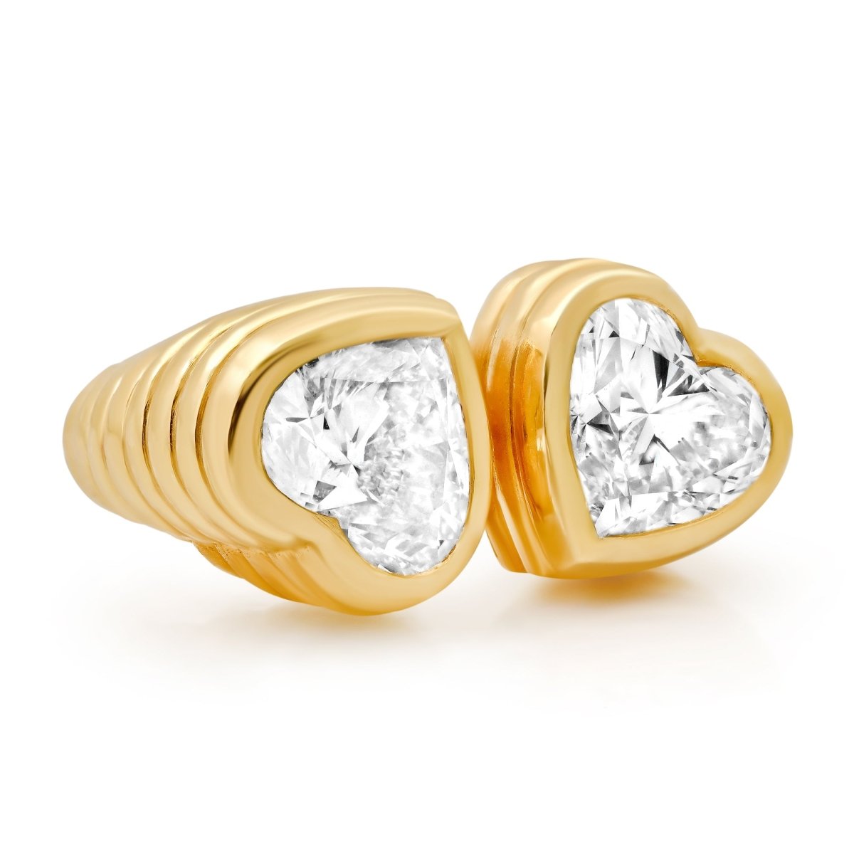 STACEY Heart Ring with Diamonds – AURORO