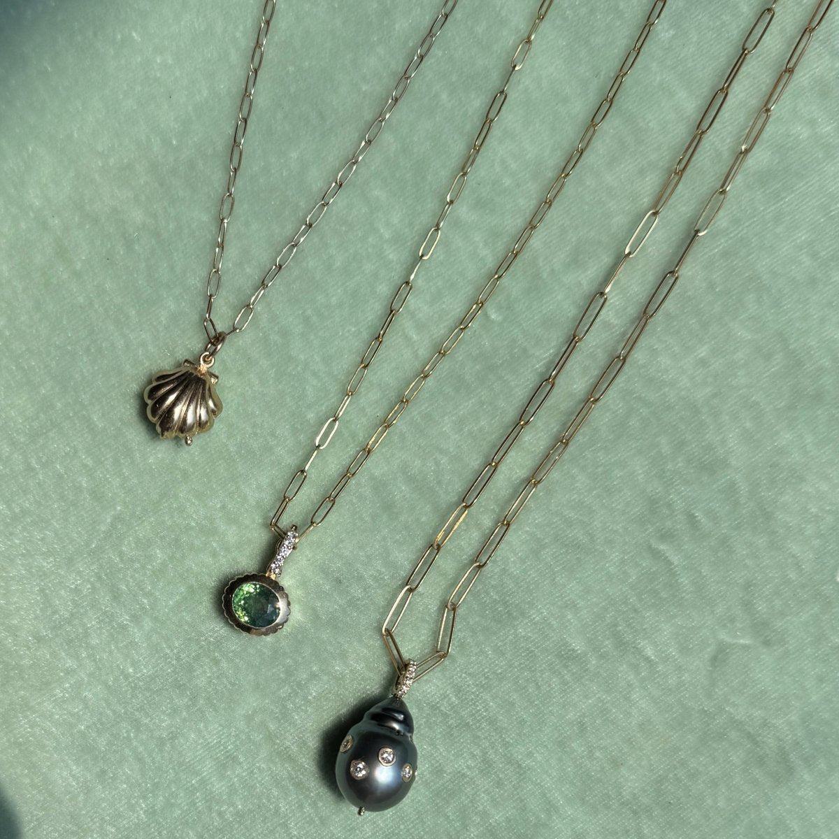 14KYG Elongated Cable Chains - AURORO