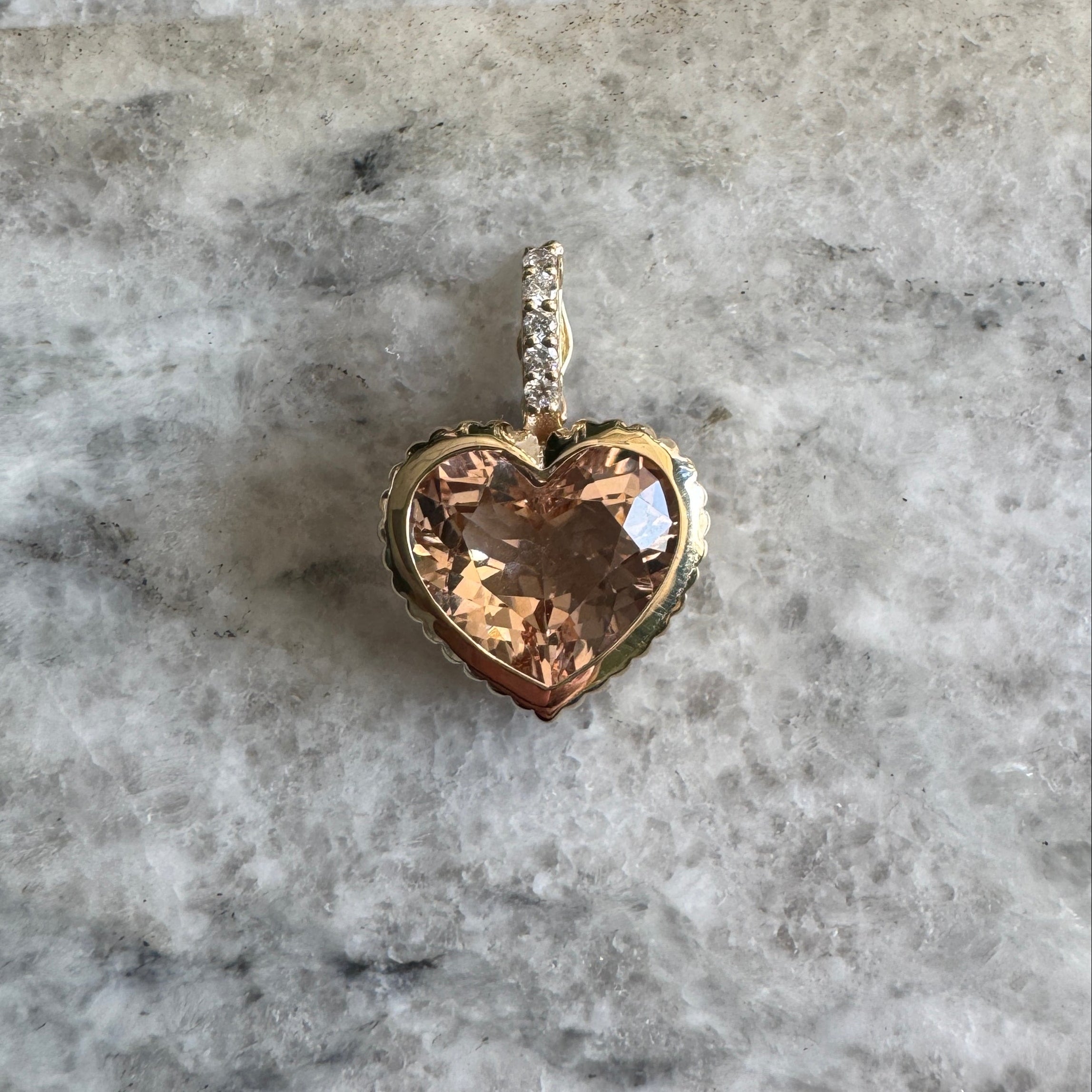 DREAM IN TECH Pendant 4.93ct Morganite