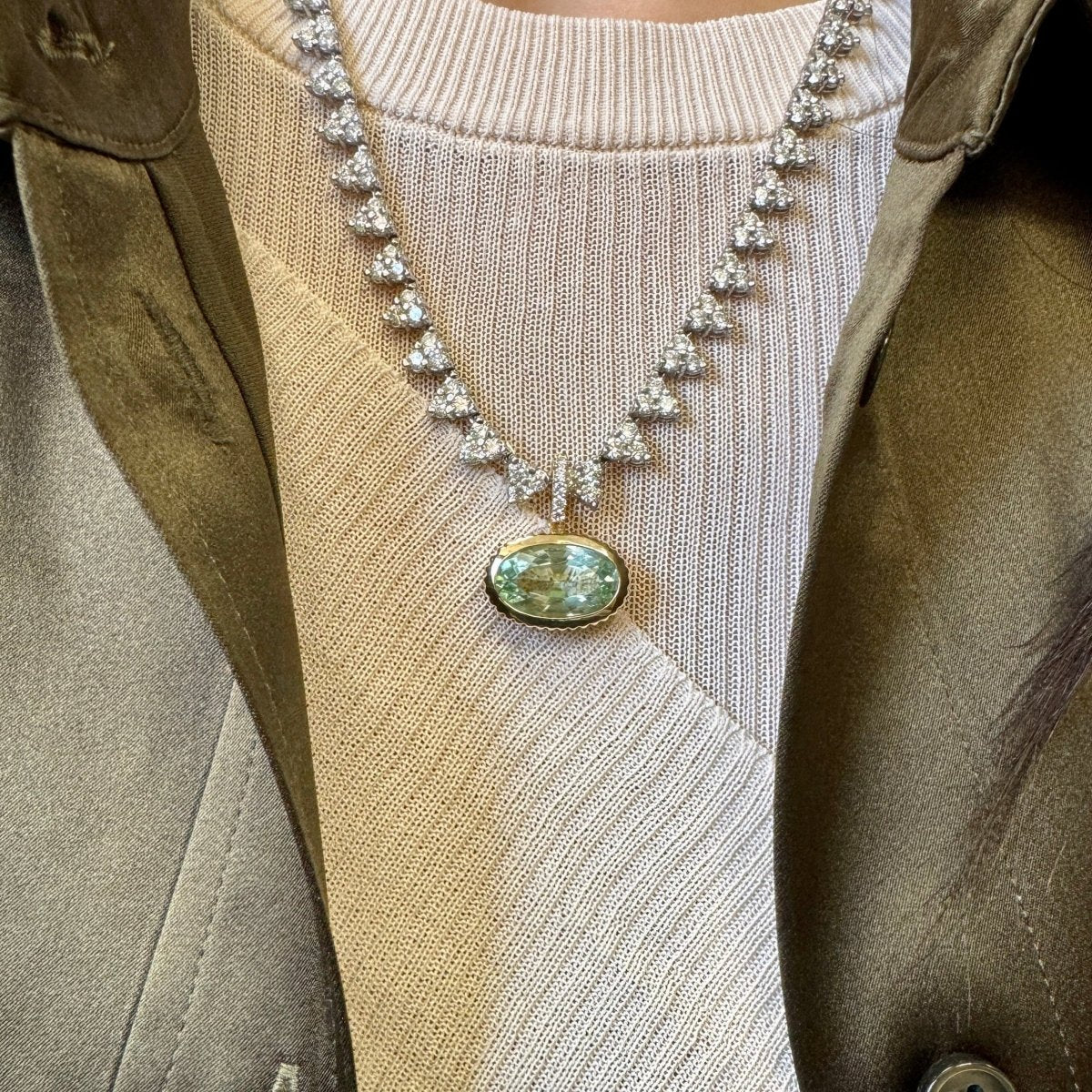 DREAM IN TECH 4.91ct Mint Tourmaline - AURORO