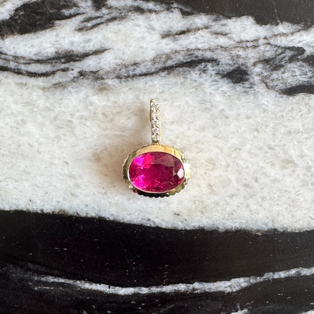 DREAM IN TECH Pendant 5.83ct Rubellite - AURORO