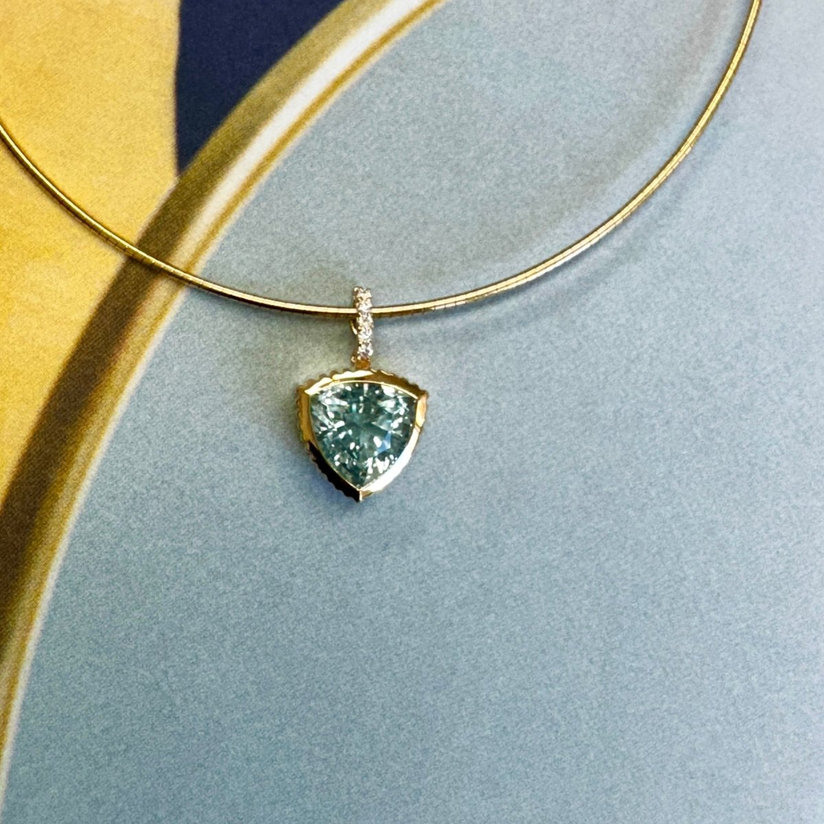 DREAM IN TECH Pendant 6.34ct Aquamarine - AURORO