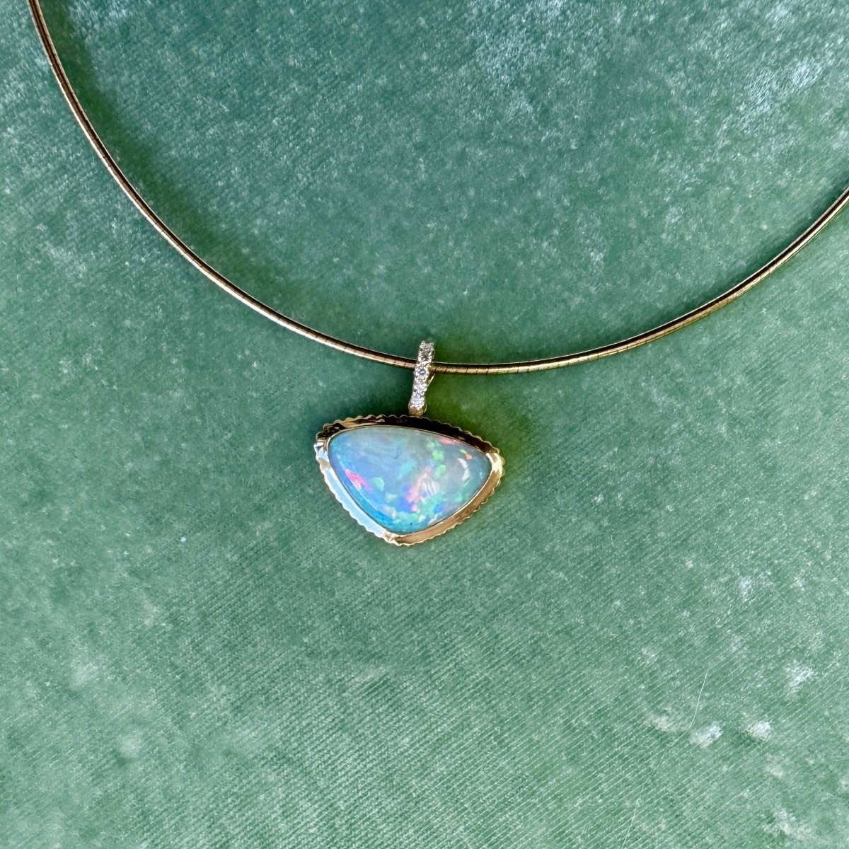 DREAM IN TECH Pendant 7.03ct Opal - AURORO