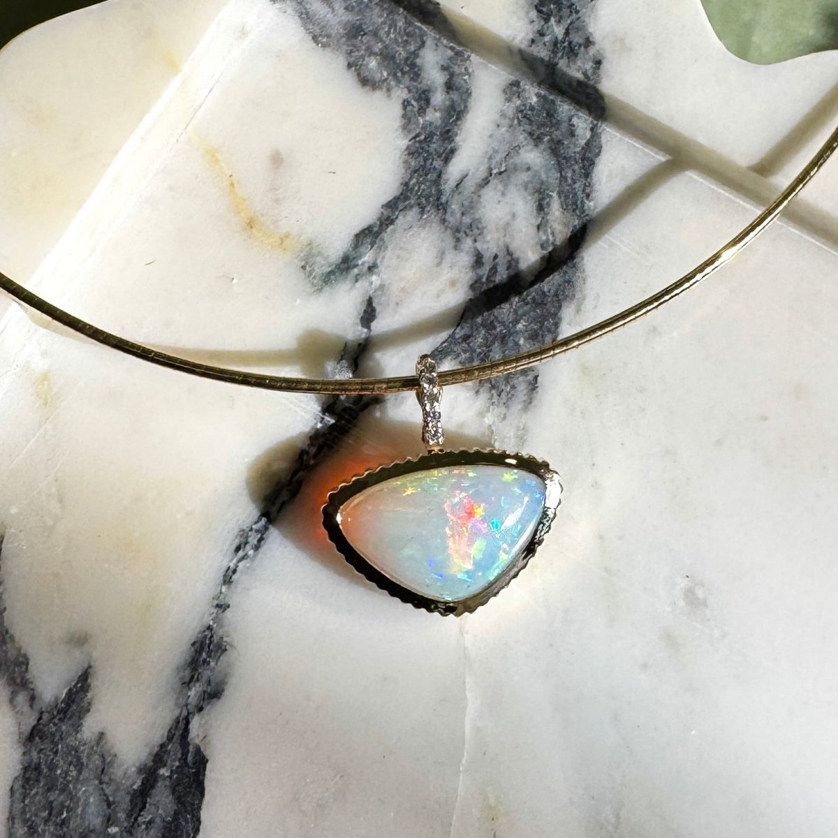 DREAM IN TECH Pendant 7.03ct Opal - AURORO