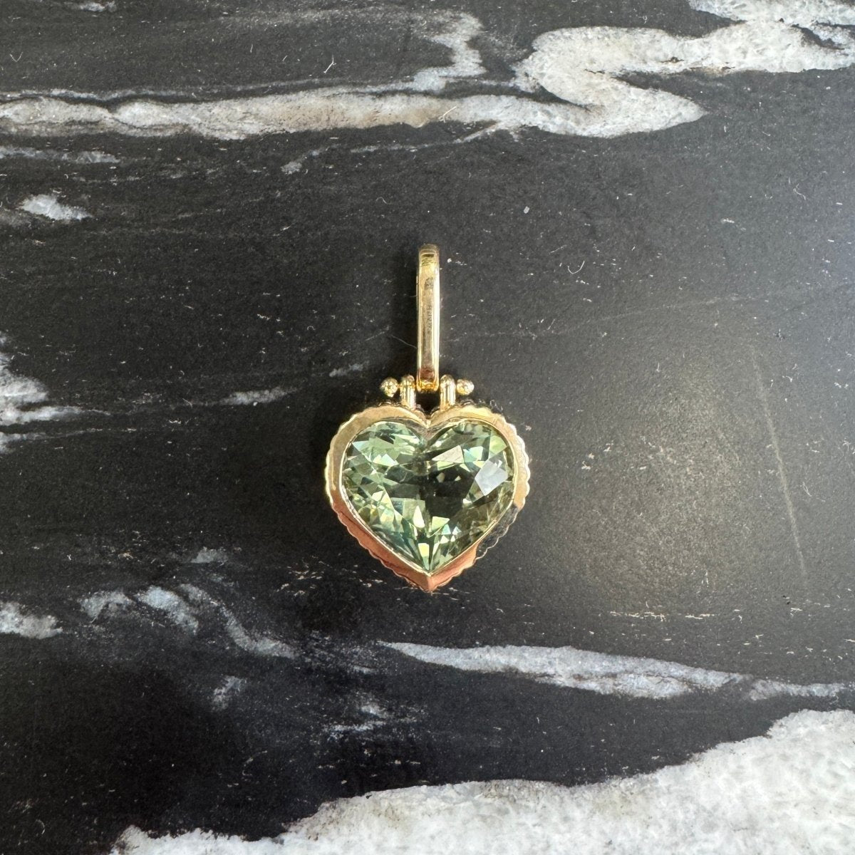 DREAM IN TECH Pendant 7.66ct Green Amethyst - AURORO