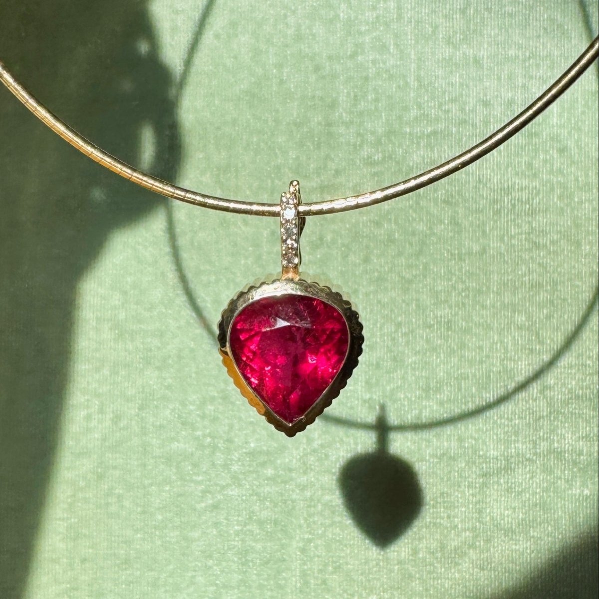 DREAM IN TECH Pendant 9.07ct Rubellite - AURORO