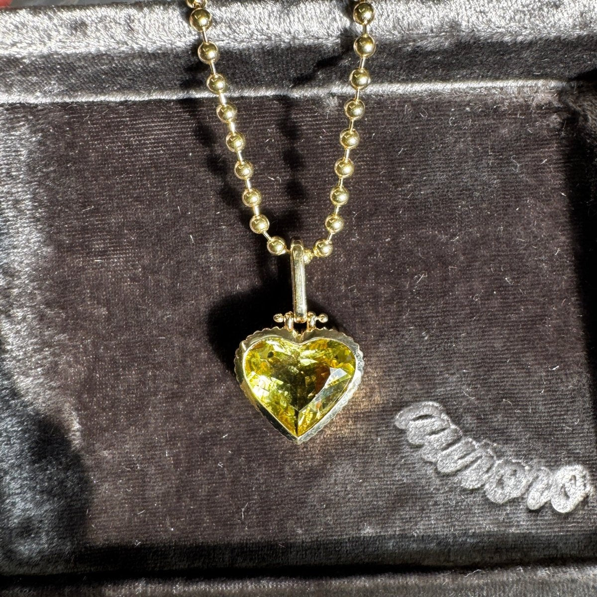 DREAM IN TECH Pendant 9.38ct Yellow Beryl - AURORO