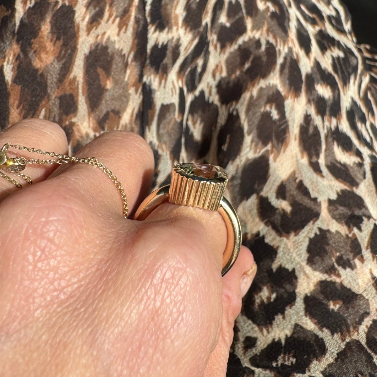 DREAM IN TECH Ring 2.72ct Mint Beryl - AURORO
