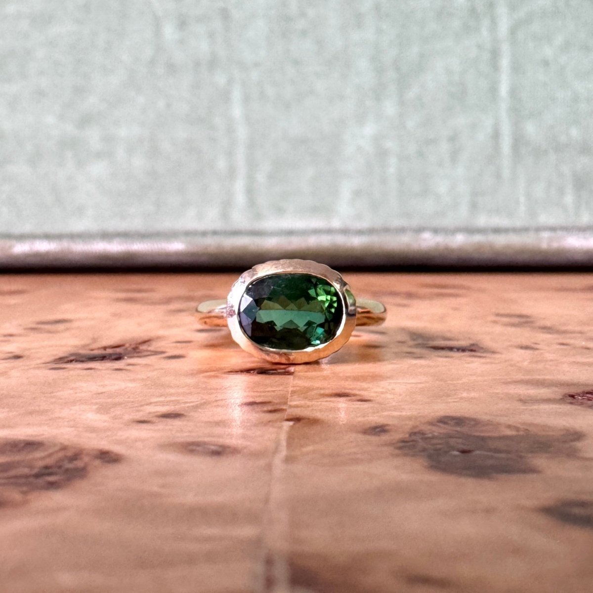 DREAM IN TECH Ring 3.37ct Green Tourmaline - AURORO