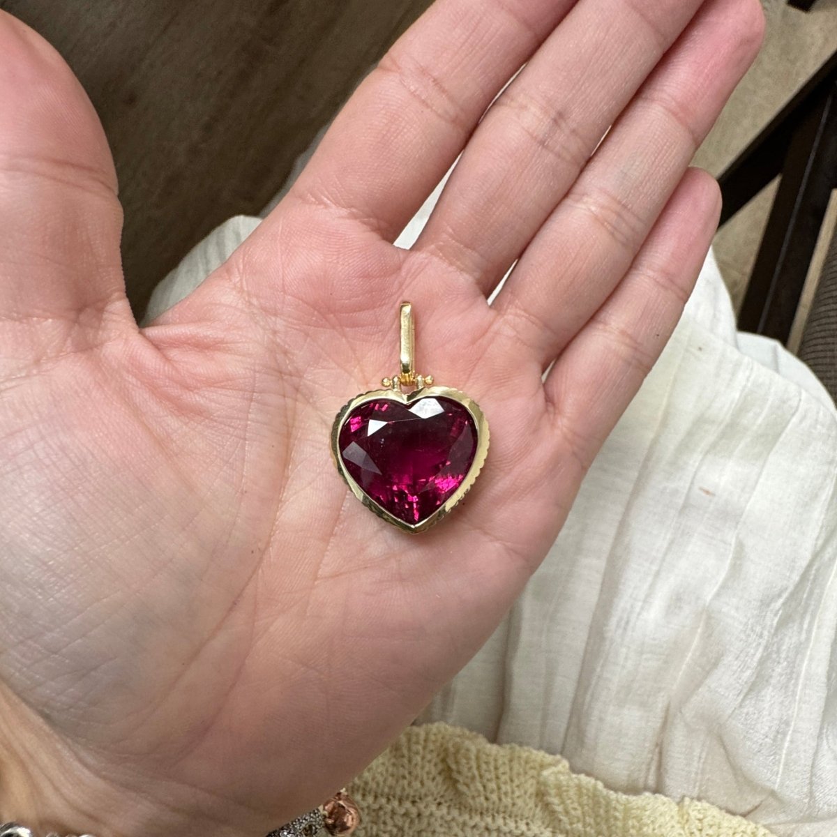 DREAM IN TECHNICOLOR 23.89ct Rubellite Tourmaline - AURORO