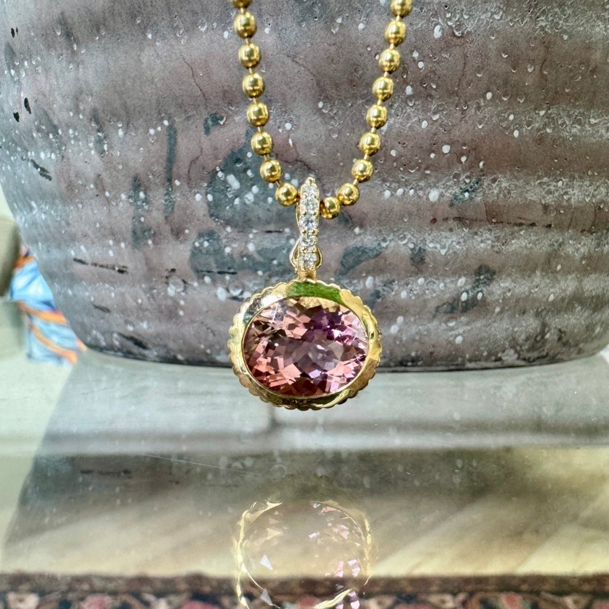 DREAM IN TECHNICOLOR 4.54ct Pink Tourmaline - AURORO