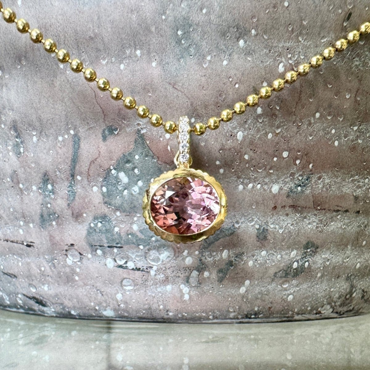 DREAM IN TECHNICOLOR 4.54ct Pink Tourmaline - AURORO