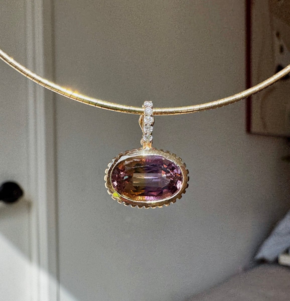DREAM IN TECHNICOLOR 4.89ct Ametrine - AURORO