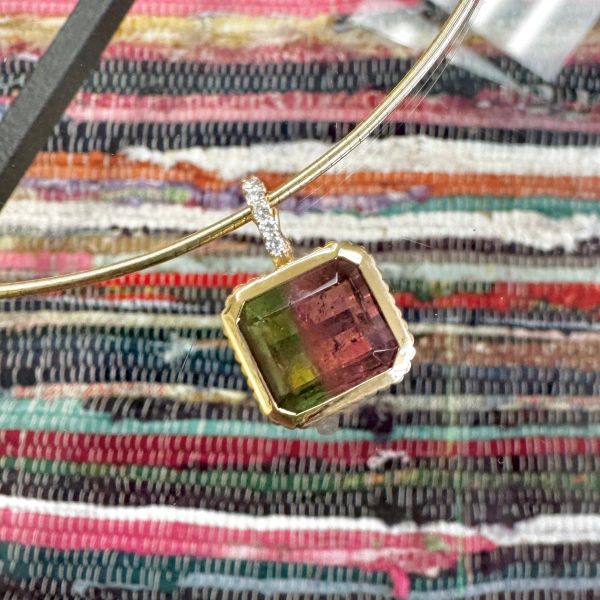 DREAM IN TECHNICOLOR 9.17ct Watermelon Tourmaline - AURORO