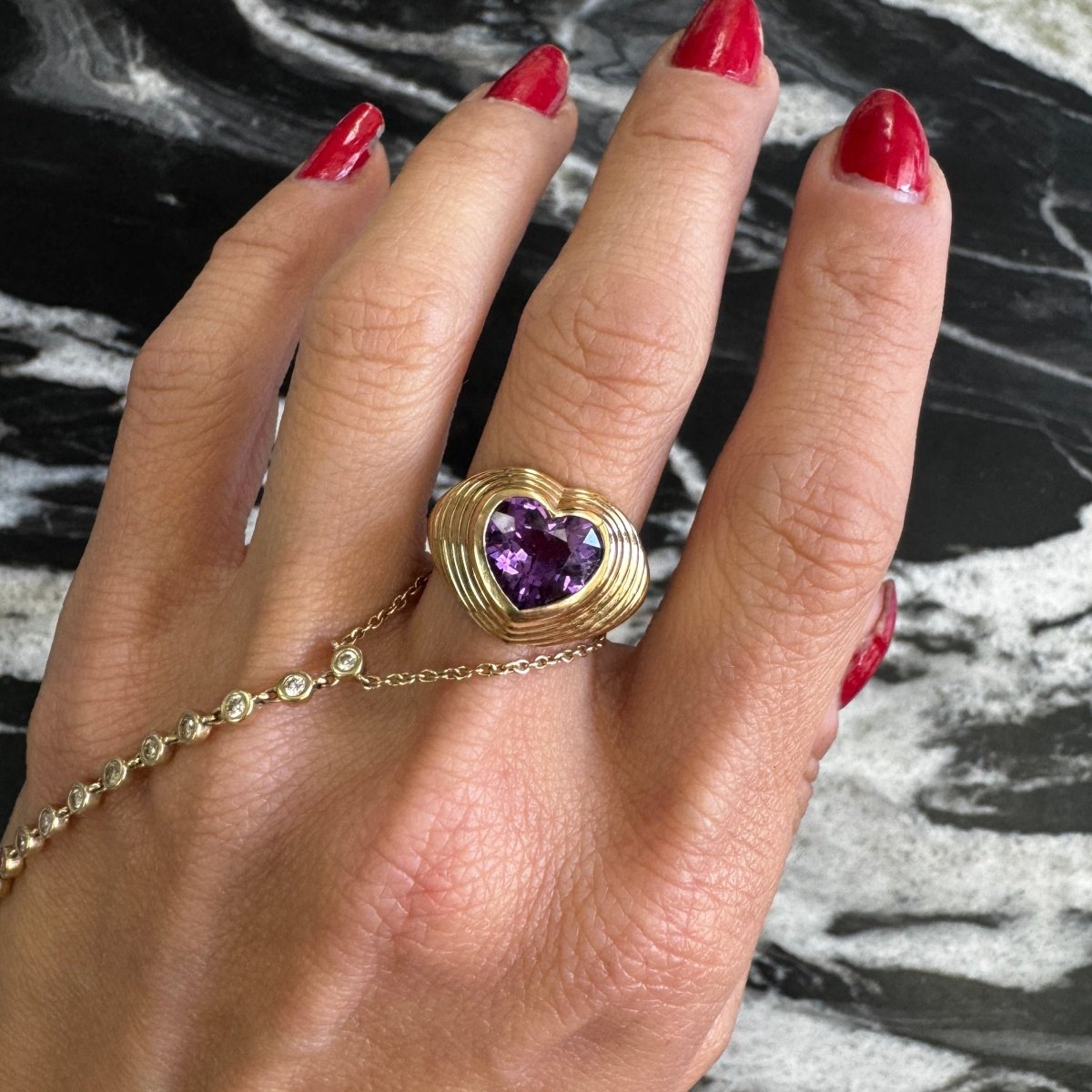KICK BACK Ring 2.24ct Amethyst - AURORO