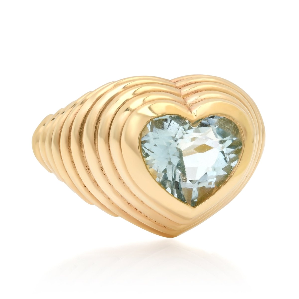 KICK BACK Ring 2.43ct Aquamarine - AURORO