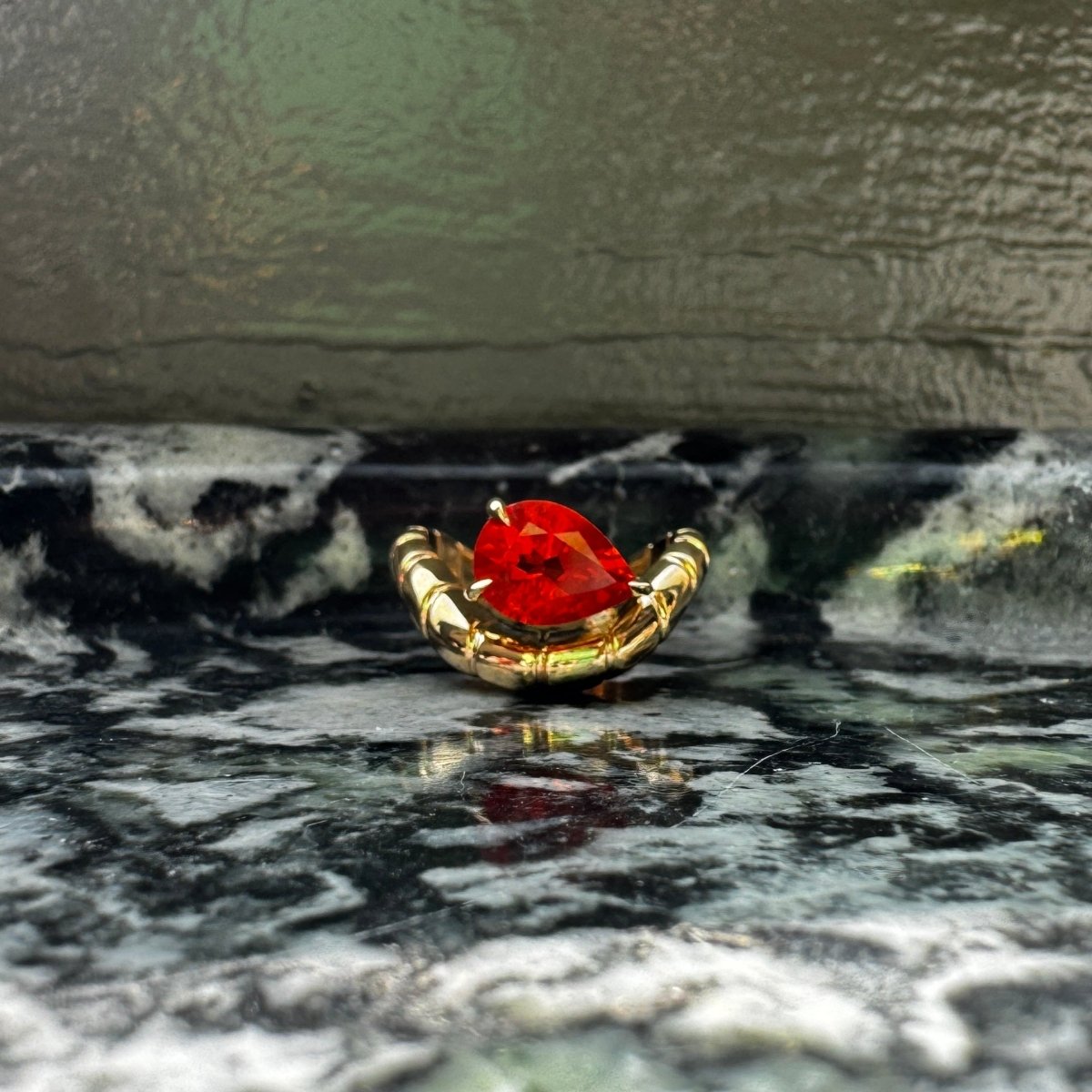 LEVITATE Ring 1.37ct Fire Opal - AURORO