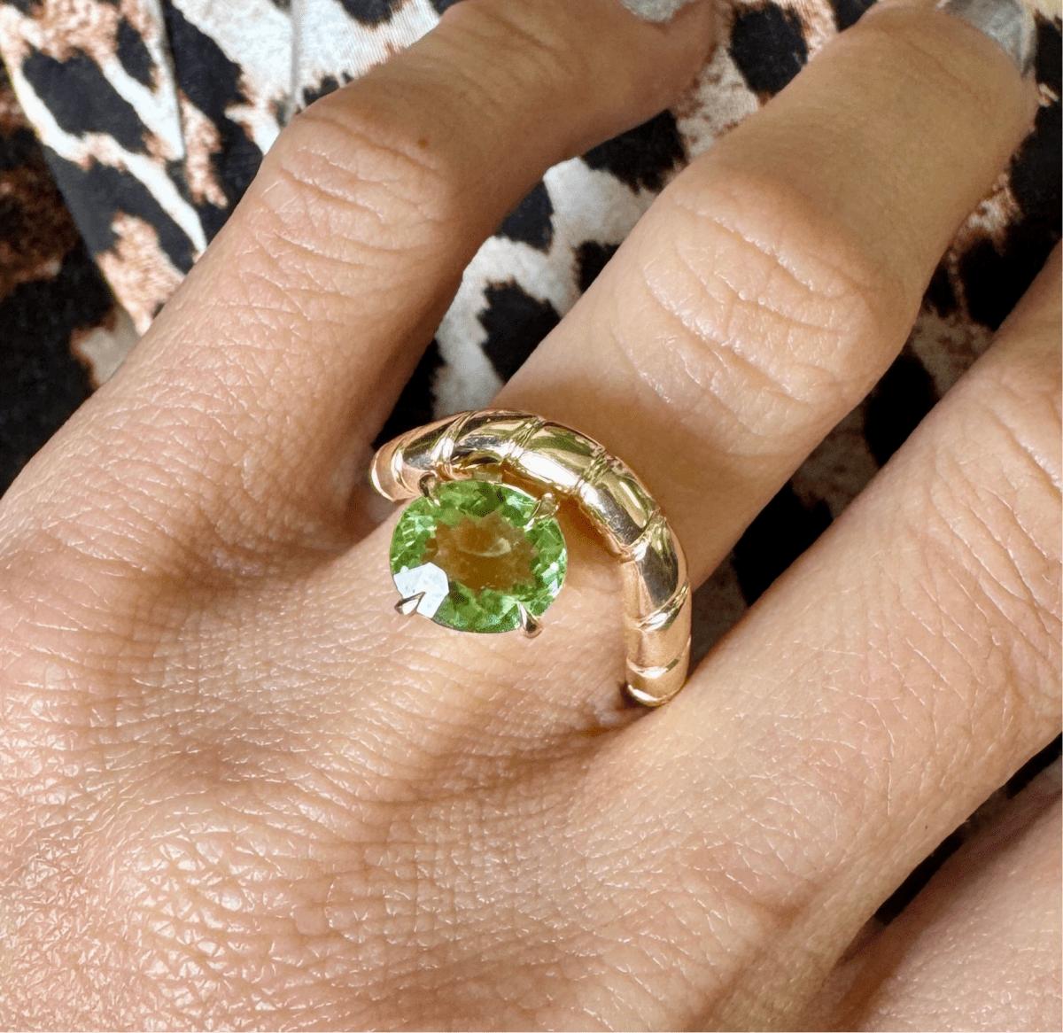 LEVITATE Ring 1.67ct Mint Tourmaline - AURORO