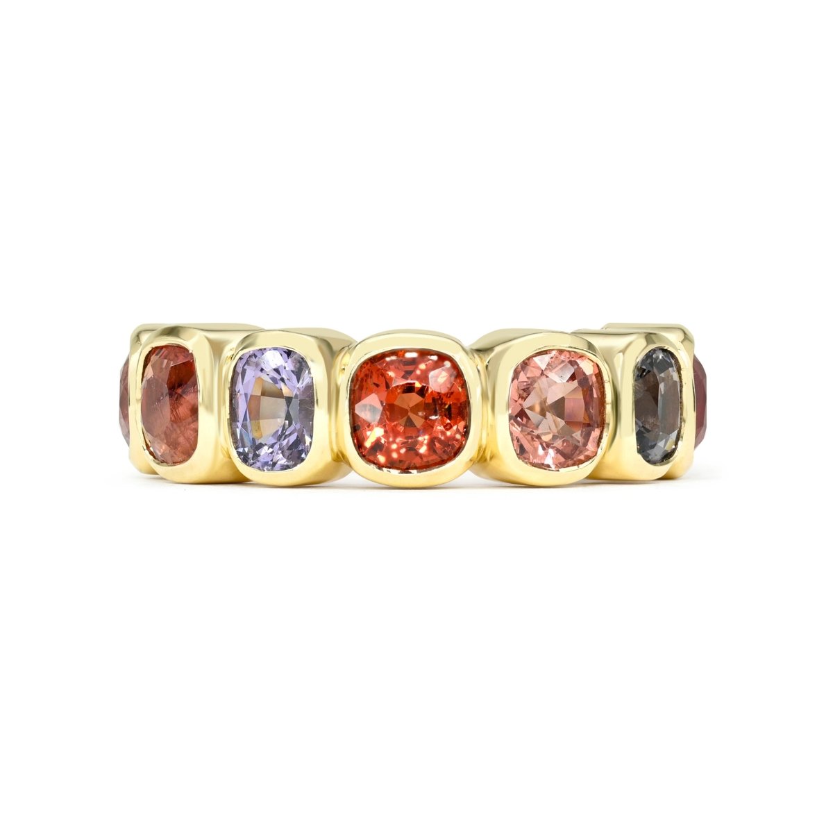MisMatch Bezel Eternity Ring with Spinels - AURORO