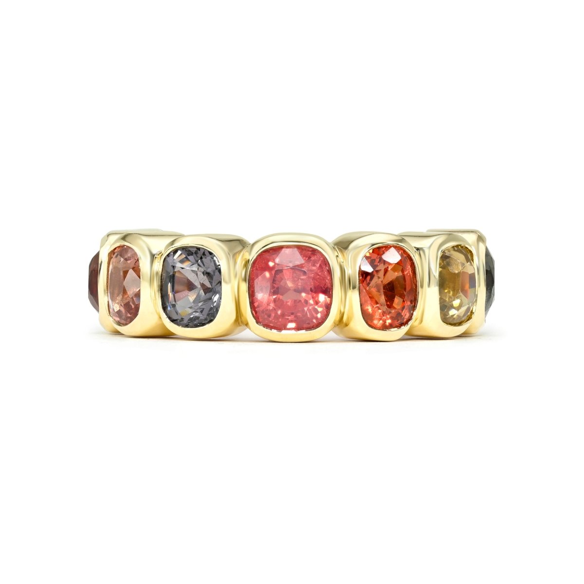 MisMatch Bezel Eternity Ring with Spinels - AURORO
