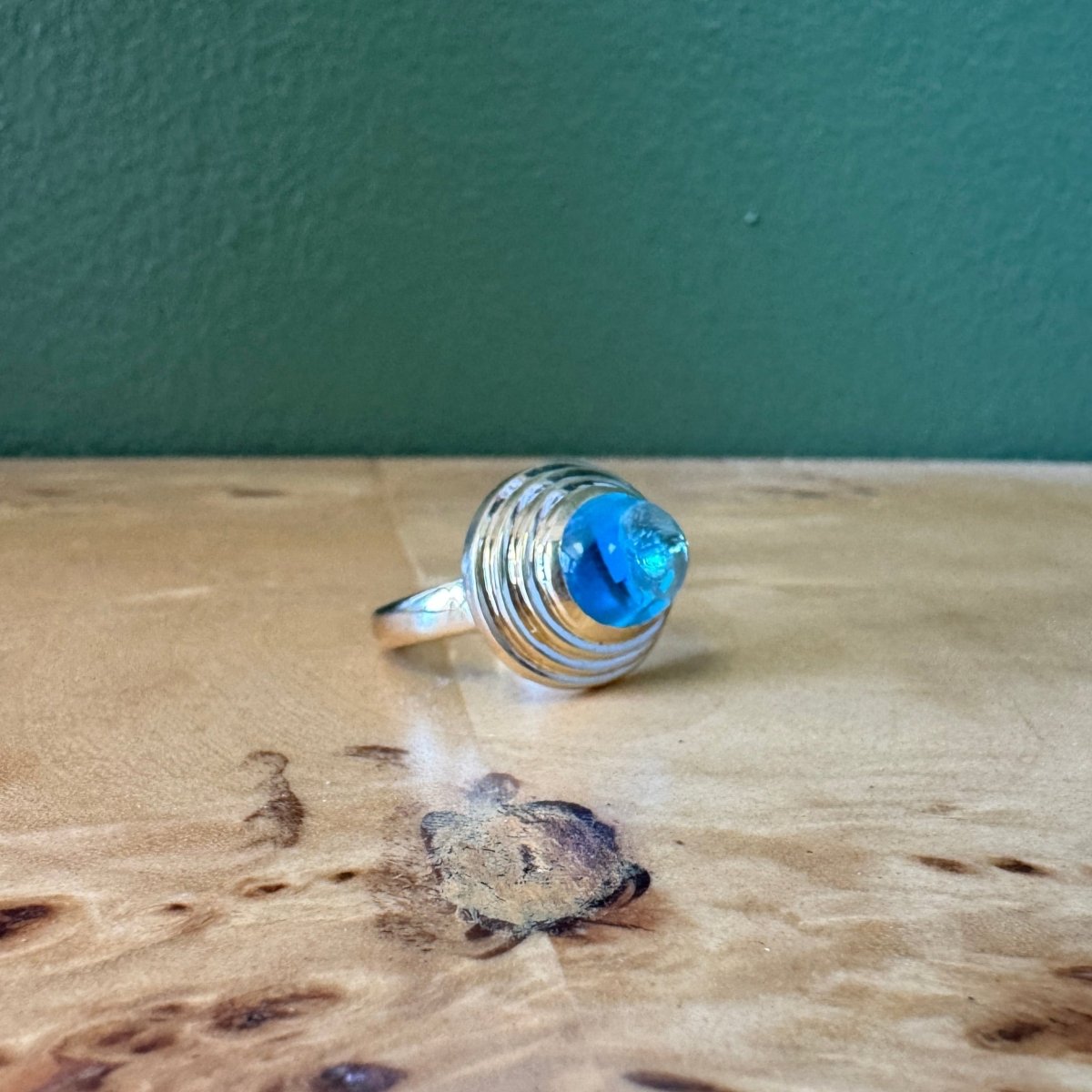 ORBIT Ring Blue Topaz - AURORO