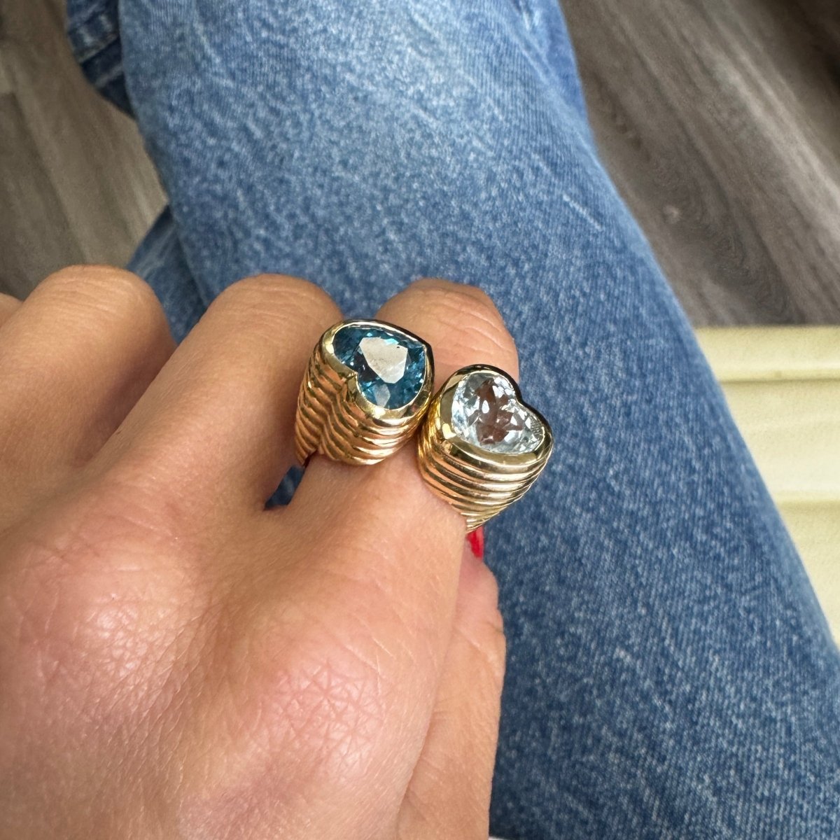 STACEY Aquamarine + Topaz - AURORO