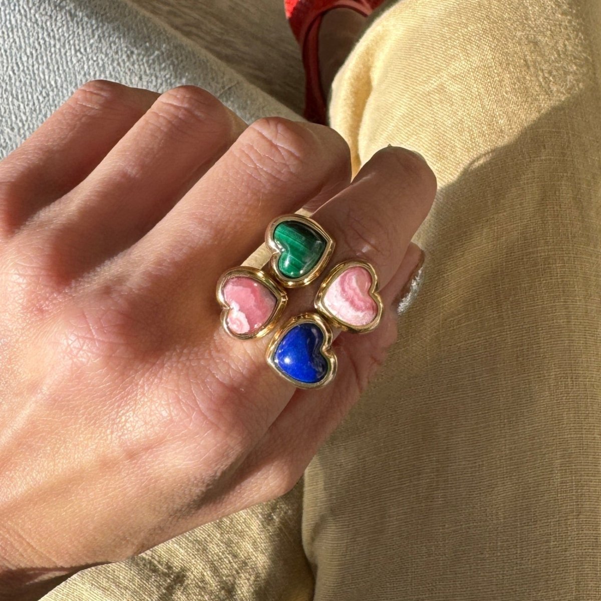 STACEY Inlay Ring - AURORO