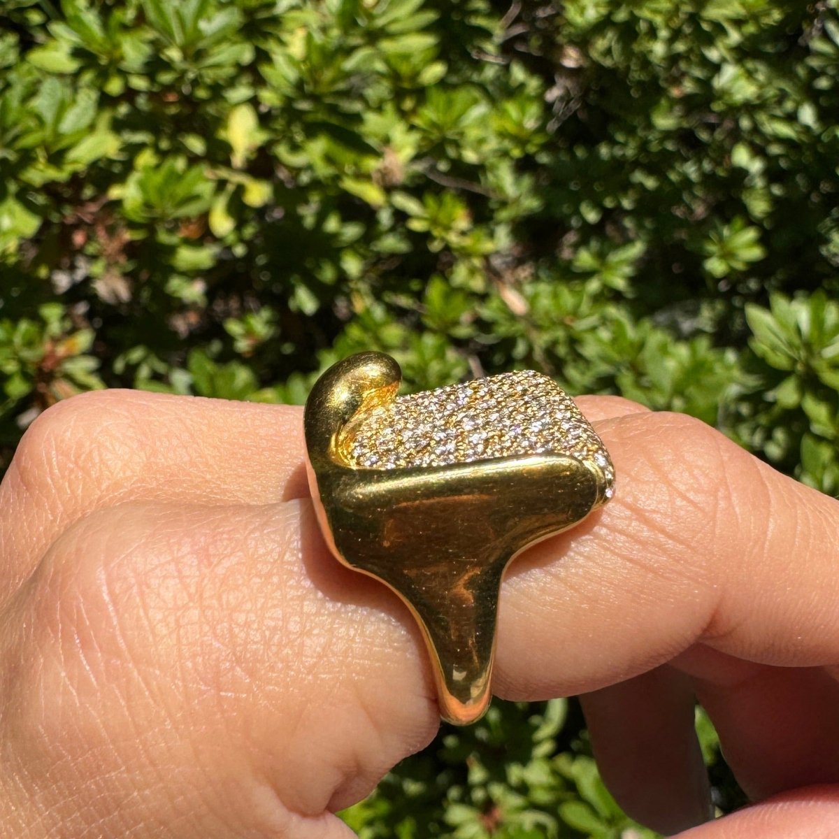 Vintage Elsa Peretti for Tiffany Co Diamond Ring - Main Image